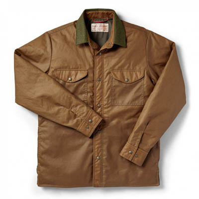 Filson Insulated Jac Shirt Dark Tan LG 10643