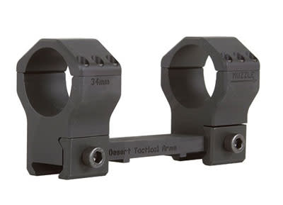 Desert Tech 34mm 20 MOA Scope Rings