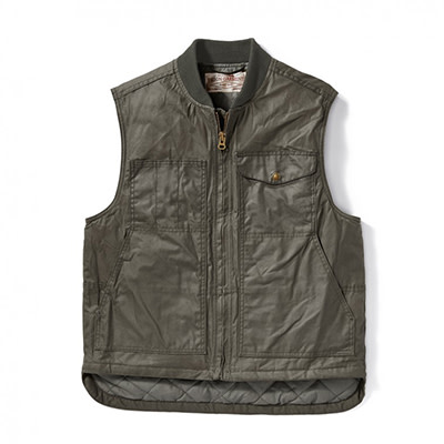 Filson Buckland Cover Cloth Vest OtterGreen XXXL FCO-003944 FIL-10719-OtterGreen-XXXL|FIL-10719-OtterGreen-XXXL