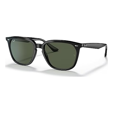 Ray-Ban Black Dark Green 0RB4362-6017155