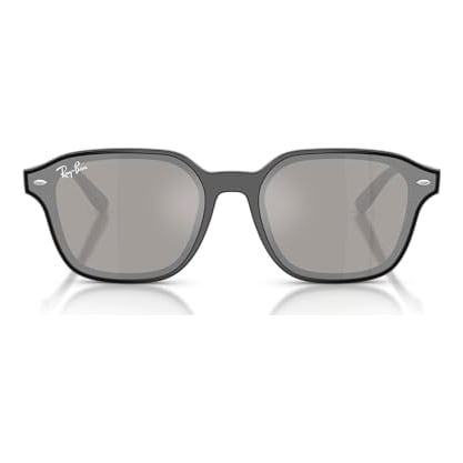 Ray-Ban Black Light Grey Mirror Silver 0RB4458D-6016V65