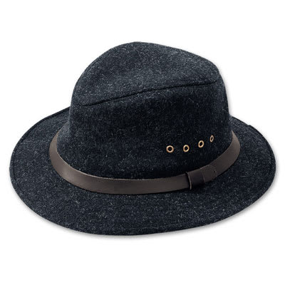 Filson MD Charcoal Wool Packer Hat 60025