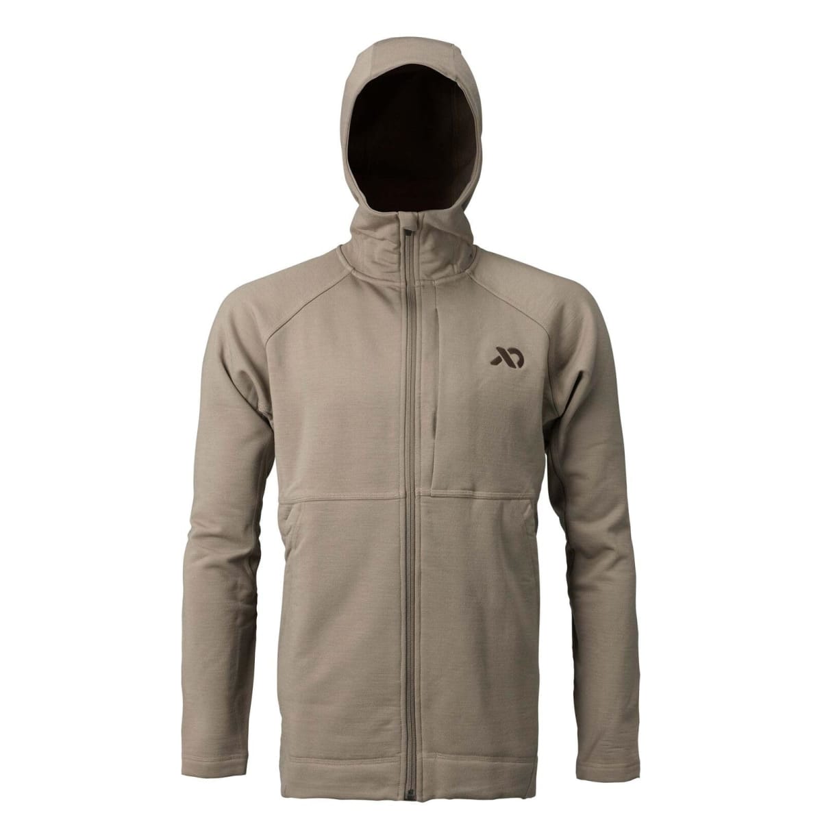 First Lite Men's Rugged Wool FZ Jacket Walnut XL MTRWJWNXL