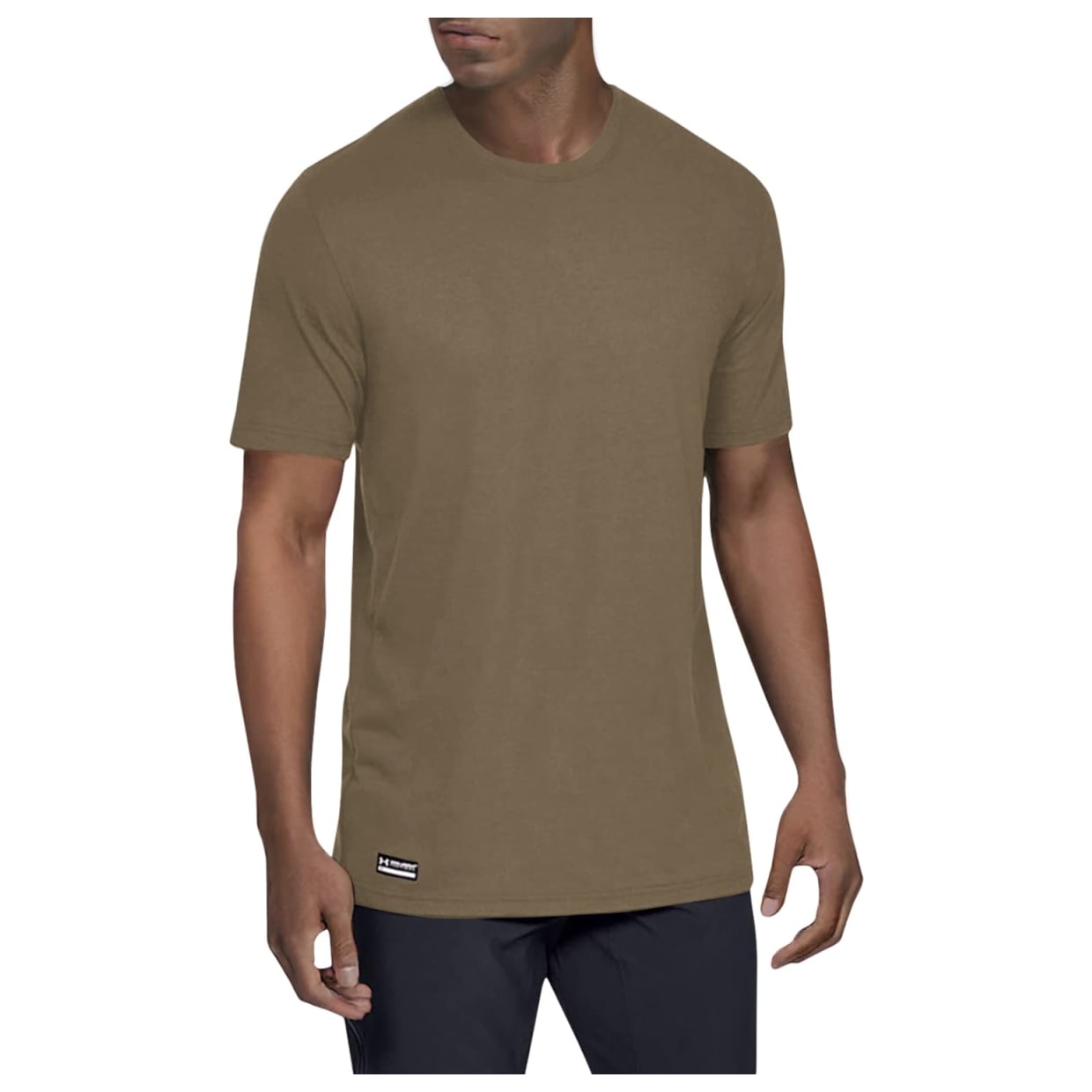Under Armour Men's Tactical Shortsleeve Federal Tan/Federal Tan Cotton Shirt 1351776-49900 - Main Image