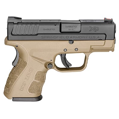 Springfield Armory XD 9MM MOD.2 3" FDE 10Rd XDG9801FDE