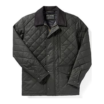 Filson Quilted Mile Marker NavyGrey XL FCO-014378 FIL-10773-NavyGrey-XL|FIL-10773-NavyGrey-XL