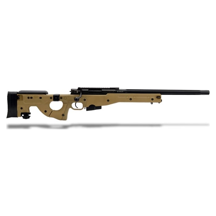 Accuracy International AW .308 20' Fluted No Muzzle Brake, Pic Rail, Folding Stock, Butt Spike, Dark Earth