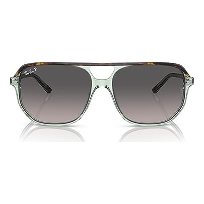 Ray-Ban Bill One Havana on Transparent Green Grey Gradient Polar 0RB2205-1376M360