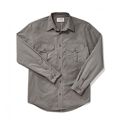 Filson Filson'S Feather Cloth Shirt LightOlive XXL FCO-004172 FIL-10761-LightOlive-XXL|FIL-10761-LightOlive-XXL