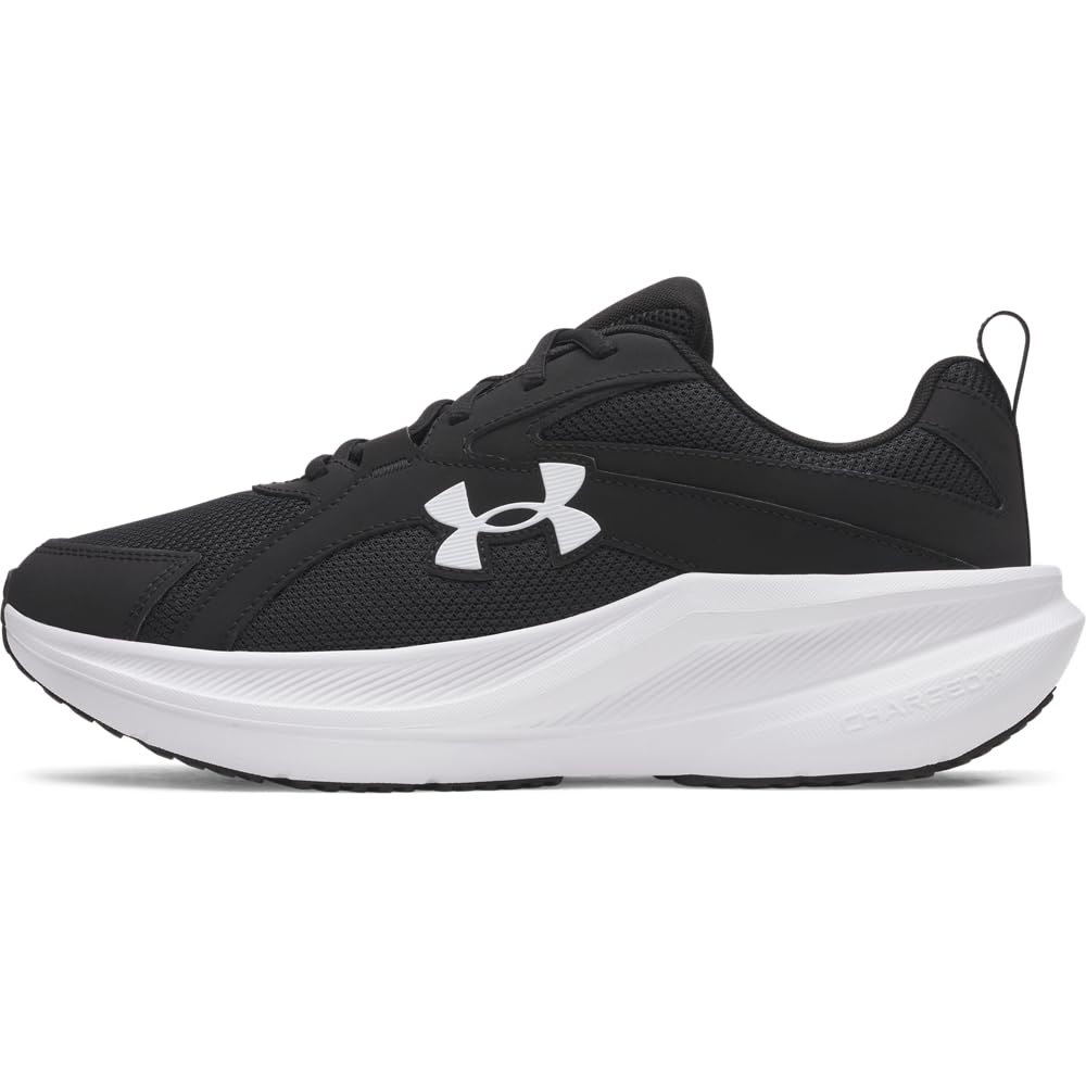 Under Armour Men's Assert 11 4E Running Sneakers Black/White 6006725-00100 - Main Image