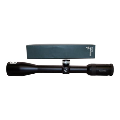 Swarovski Z6 5-30x50 Plex reticle with Ballistic Turret. Excellent condition with faint ringmarks.