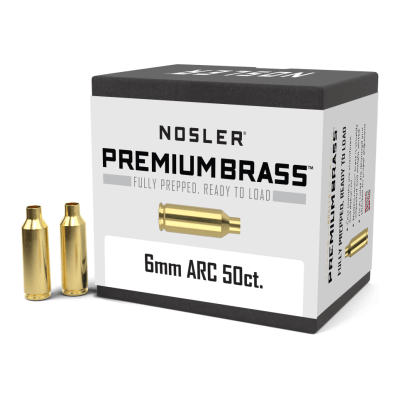 Nosler Premium Brass Box - 6mm ARC (50ct) 10272