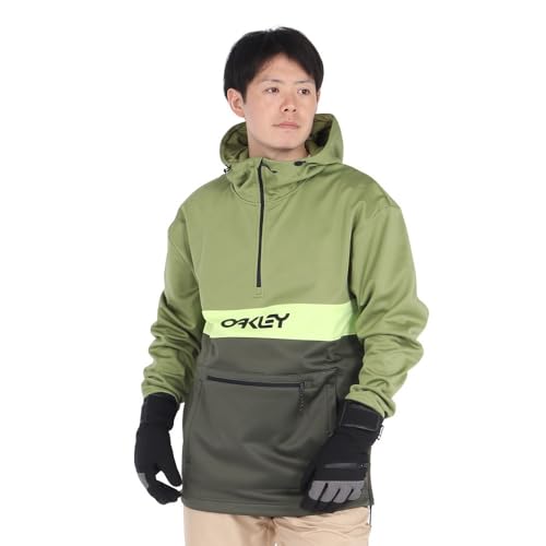Oakley Tnp Nose Grab SoftShell Hoodie New Dark Brush/Fern XS FOA404727-7ARXS