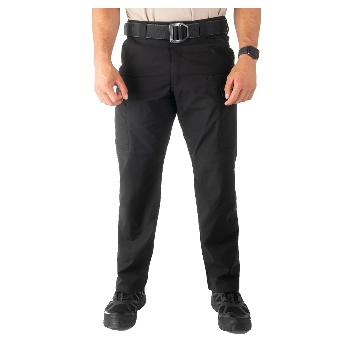 First Tactical Men's V2 Tactical Pants 2-Way Stretch Water Resistant Double-Dyed Black 114011-019 - Main Image