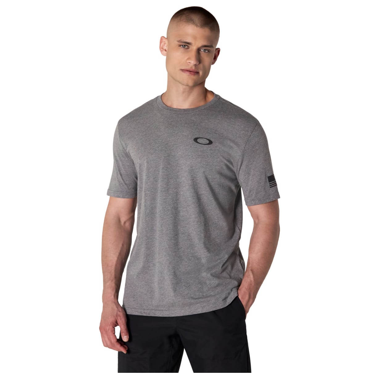 Oakley SI Strong Athletic Heather Grey T-Shirt M FOA404139-24G-M - Main Image
