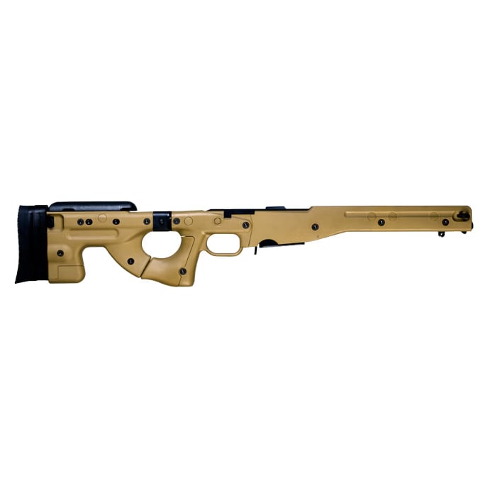 AICS Chassis System Savage Short Action 2.0 Folding Stock, UNS Mount, Dark Earth, 308 Win