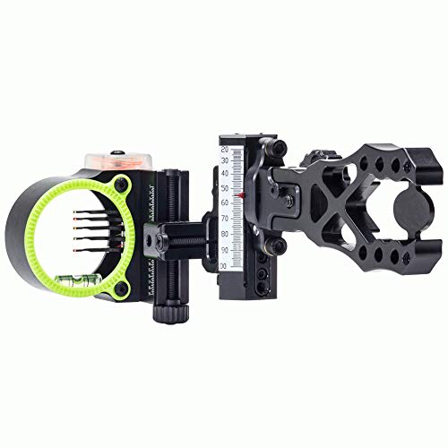 Black Gold Ascent Verdict Assault 5-Pin w/H/V Click Micro .019 LH Sight AVA5-L