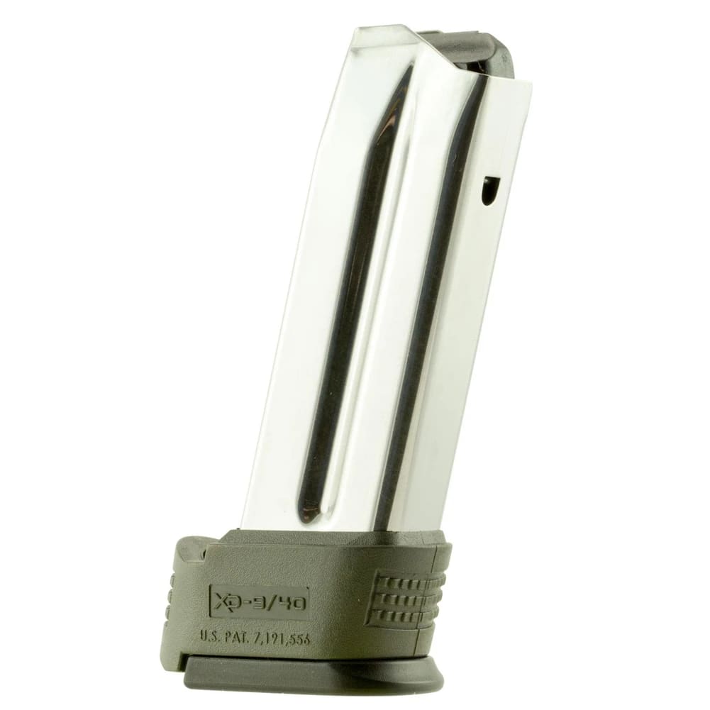Springfield Armory XD 9mm 10rd Sub-Compact Magazine w/Green Sleeve XD0923GS - Main Image