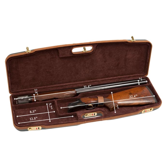 Negrini One Shotgun 31-3/8" Green/Brown Case 1608LX/4719