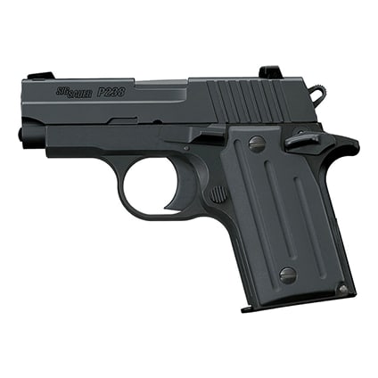 Black Nitron Finish, SLITE Night Sights, Fluted Grips 238-380-BSS