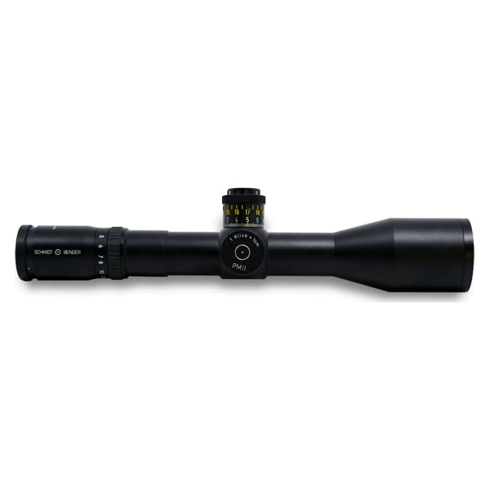 Schmidt Bender PMII 3-12x50 L/P P3 Mildot MRAD DT CW-UB447