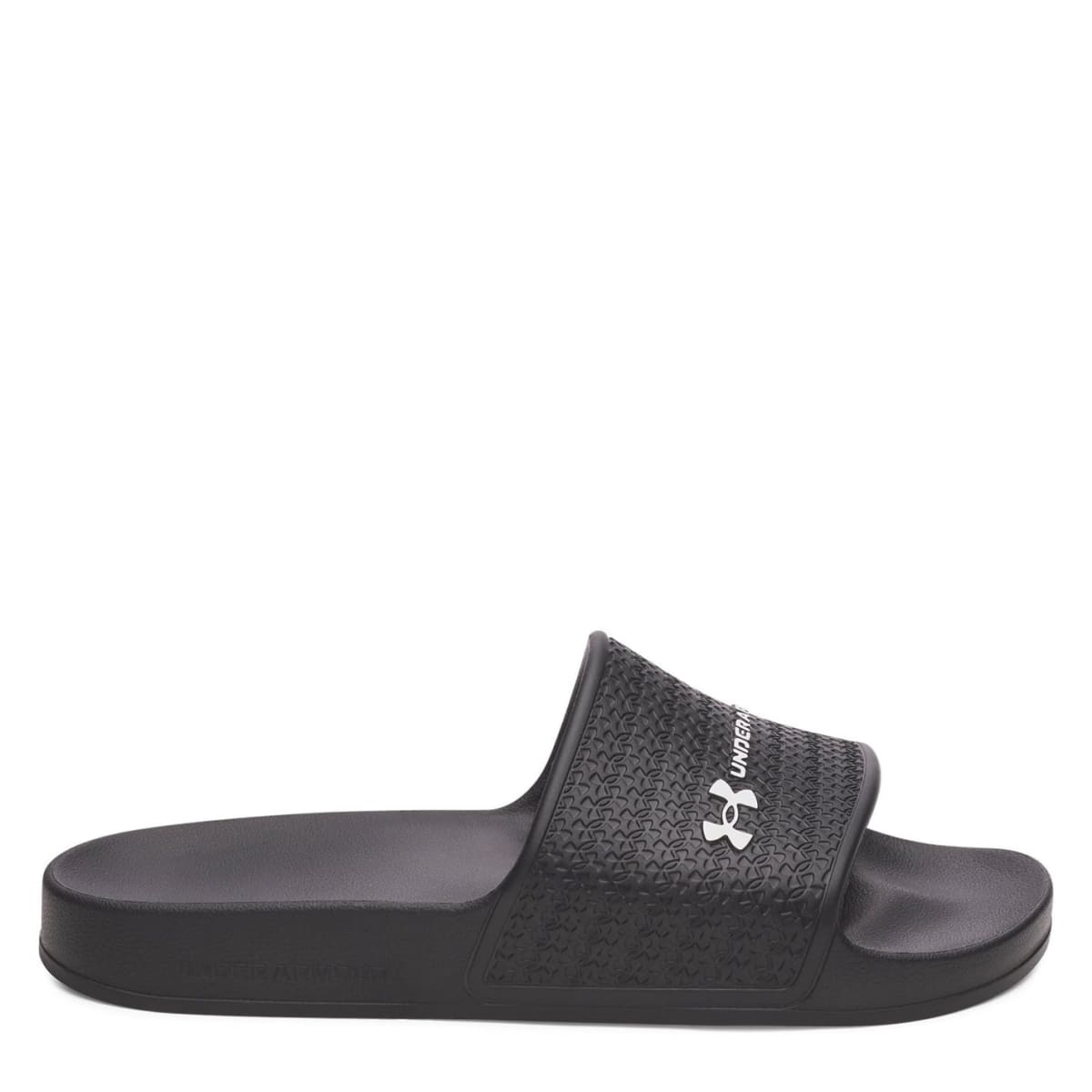 Under Armour Men's ARMR Slide Lite Sandals Black/White 6007528-00100 - Main Image