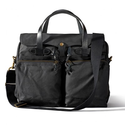 Filson 24 Hour Tin Briefcase Black FCO-021302 FIL-70140-Black-