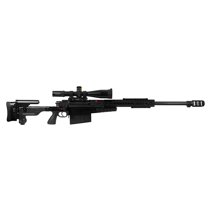 AI AX .50 w/ ERA Tac Rings & Schmidt & Bender 5-25x56 Rifle UA-1321