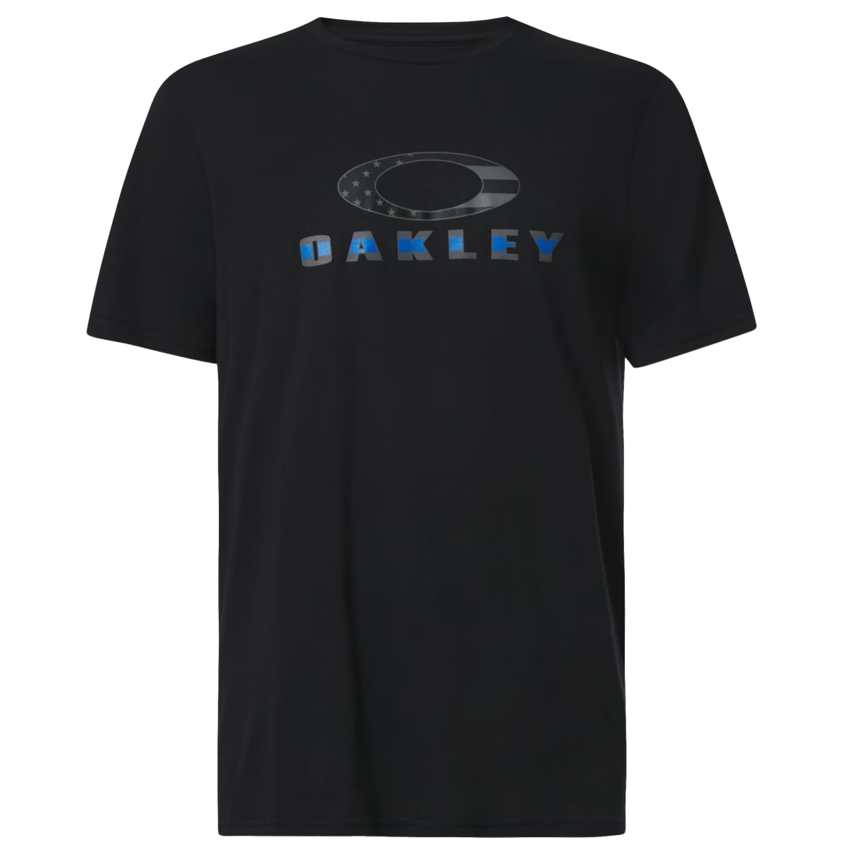 Oakley SI Oakley Thin Blue Line Logo Blackout T-Shirt S FOA402829-02E-S - Main Image