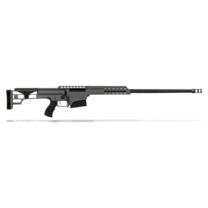 Barrett 98B Tactical .338 Lapua Mag Rifle System - 24" Heavy Barrel - Tungsten Grey Cerakoted Receiver 14802