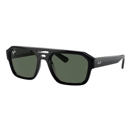 Ray-Ban Corrigan Black Dark Green 0RB4397-66777154