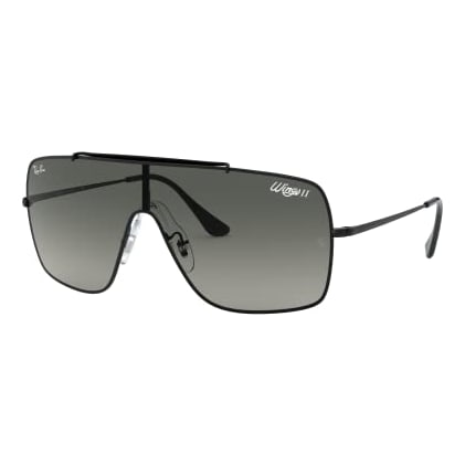 Ray-Ban Wings II Black Grey Gradient Dark Grey 0RB3697-0021135