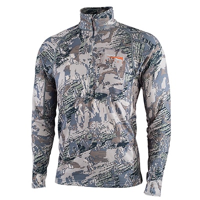 Sitka Core Mid Wt Zip T Optifade Open Country XX Large|10036-OB-XXL