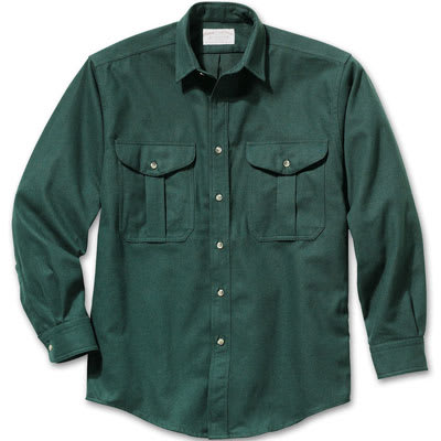 Filson SM Hunter Green Alaskan Guide Shirt 12006-HG