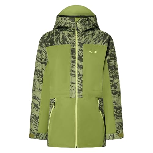 Oakley TC Juno RedUCT Shell Jacket 2.0 Duality Swirl DBL Green XXL FOA500699-73PXXL