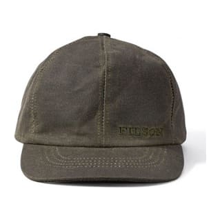 Filson Tin Cloth Cloth Cap Otter Green SM 60068341102