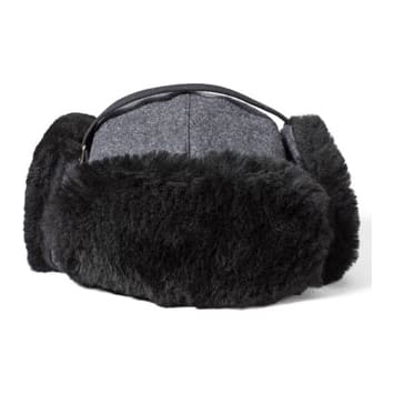 Filson Trapper Hat Charcoal 2XL 30143
