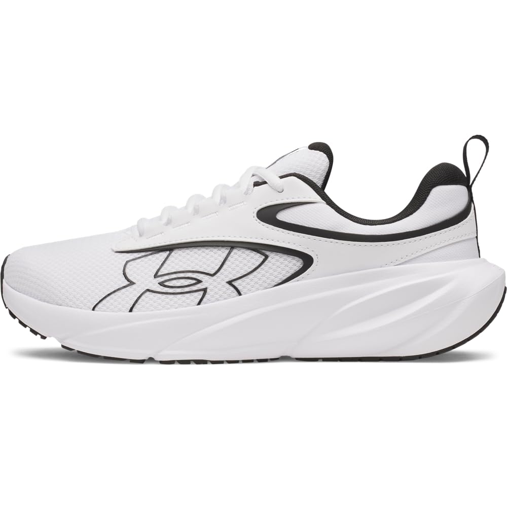Under Armour Men's Surge 5 Running Sneakers White/Black 6010459-10000 - Main Image