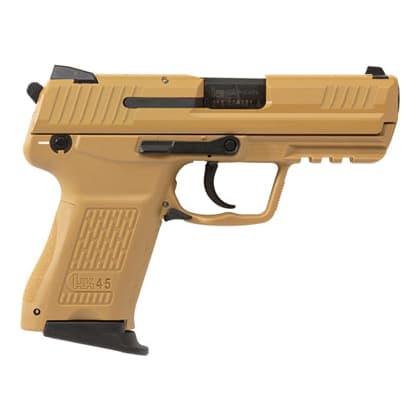 HK45 Compact Tan Night Sights 745031BBLE-A5