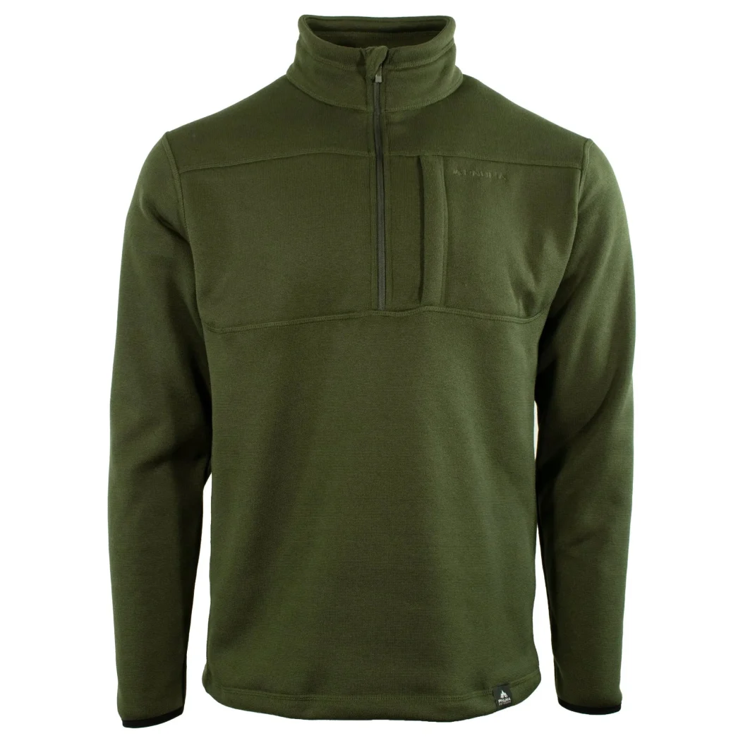 Pnuma Outdoors Durango Fleece Pullover, Olive Color XL DU-FP-OL-XL