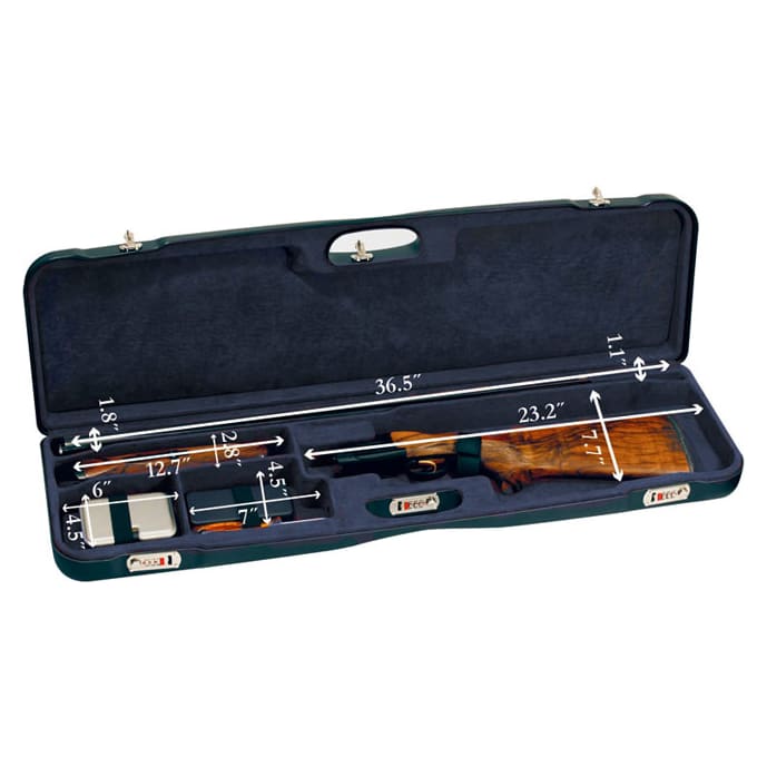 Negrini One Shotgun 36" High Rib Case Blue/Blue 1657LR/5162