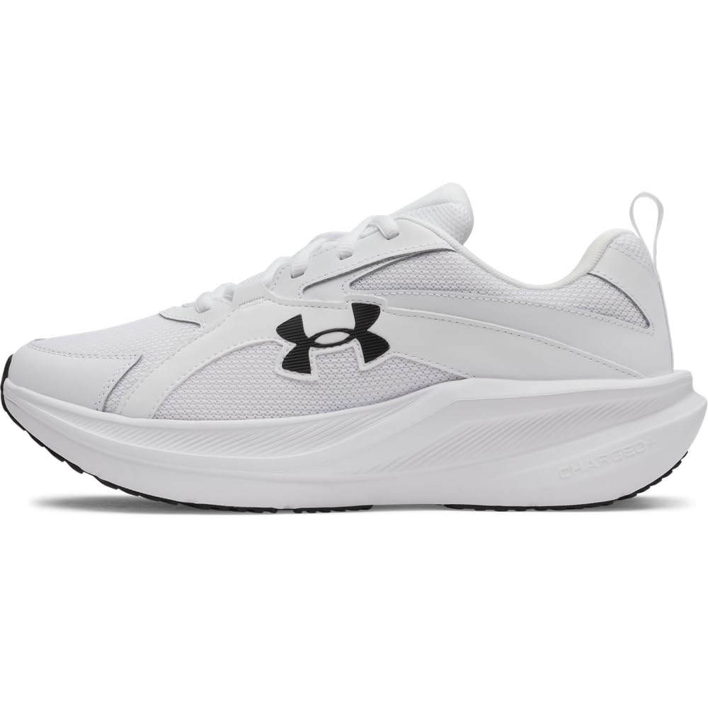 Under Armour Men's Assert 11 Running Sneakers White/Black 6006723-10000 - Main Image