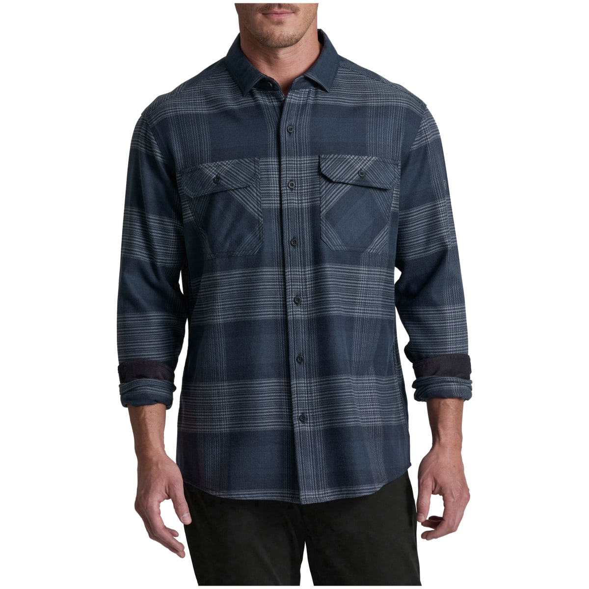 Kuhl Rydr Long Sleeve Flannel Blue Lagoon Men's Size XXXL 7587-BLGO-M-XXXL