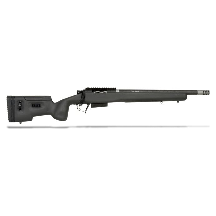 Christensen Arms TFM Carbon 300 BlackOut 16" Black w/ Gray Webbing
