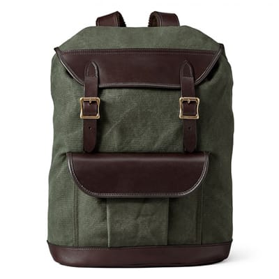 Filson Otter Green Rugged Canvas Rucksack FIL-70431-OtterGreen