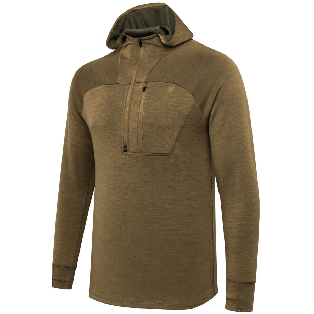 Beretta Apollo Merino Hoodie Otter XXXL P3801T25370836XXXL