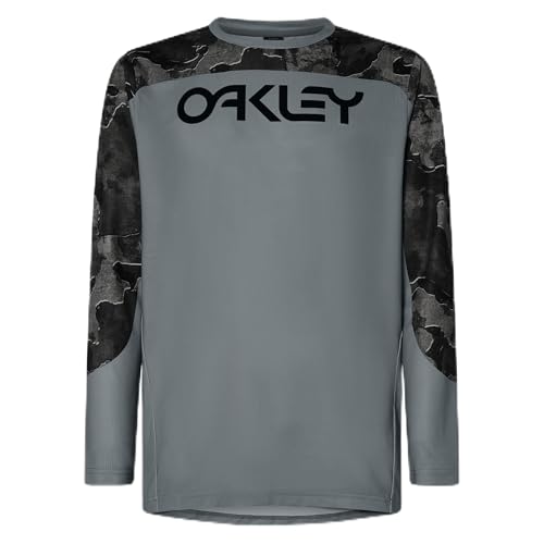 Oakley Maven Coast LS Jersey Metal Camo Black XXL FOA405481-02SXXL