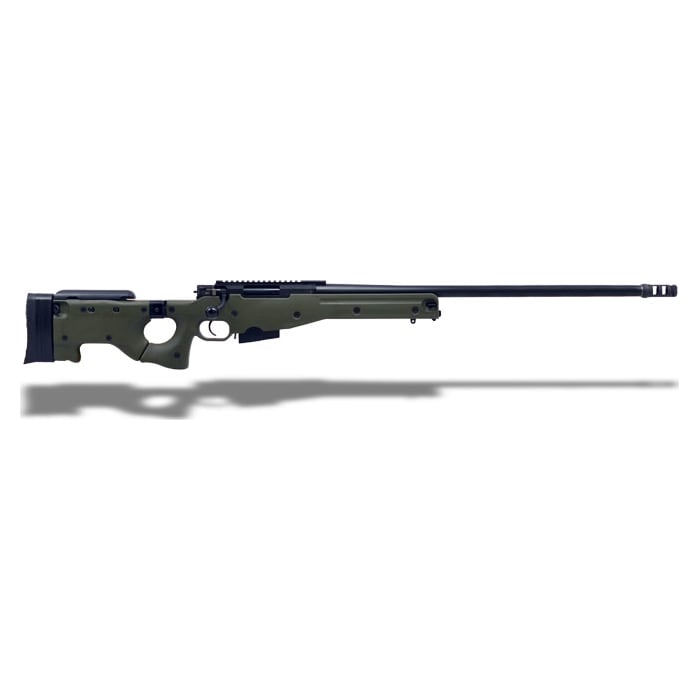 Accuracy International AW .260 26' Plain bbl,SAS Brake, Pic Rail, Green Folder