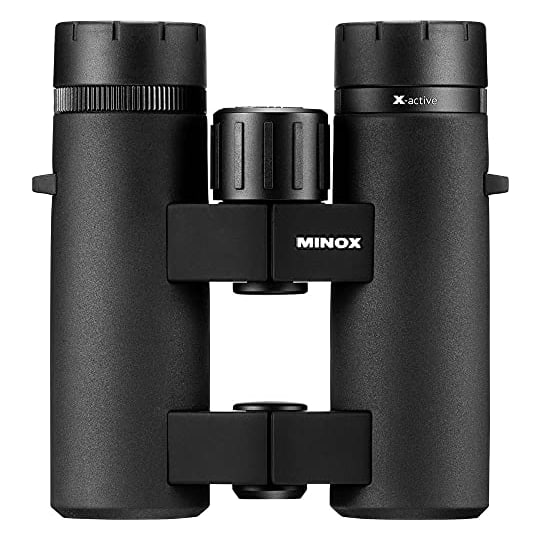 Minox X-Active 10 x 33 Binoculars with Comfort Bridge Housing 10017