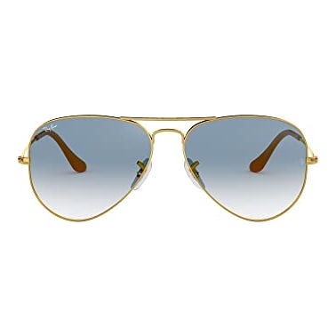 Ray-Ban Aviator Large Metal Arista Clear Gradient Blue 0RB3025-0013F58